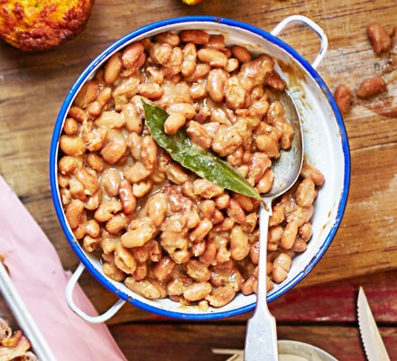 Peppered pinto beans recipe 