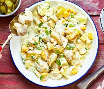 Sweet mustard potato salad recipe