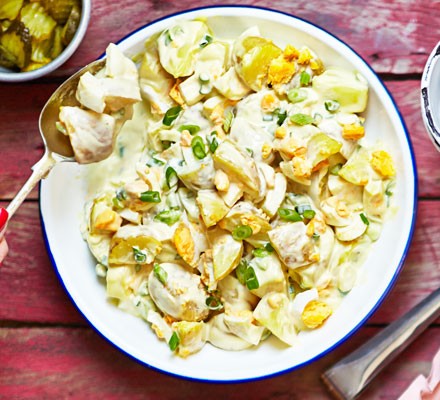 Sweet mustard potato salad recipe 
