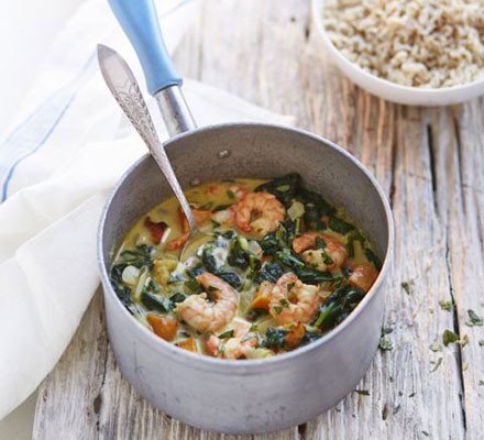 Prawn, butternut & mango curry recipe 