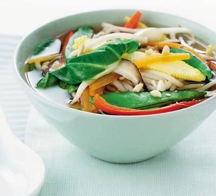 Speedy noodle soup recipe 