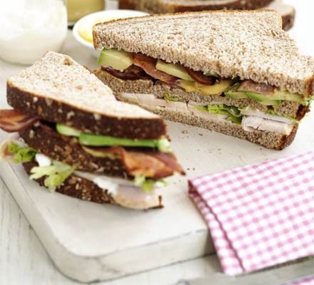 Turkey & bacon club recipe 