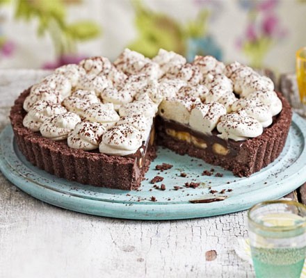 Chocolate coconut banoffee pie recipe 