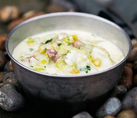 Smoked haddock & leek chowder recipe