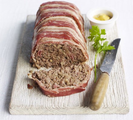Beef & bacon meatloaf recipe 