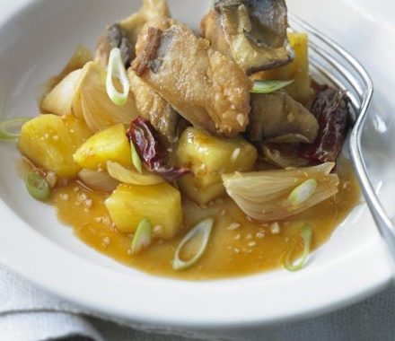 Sweet & sour mackerel recipe