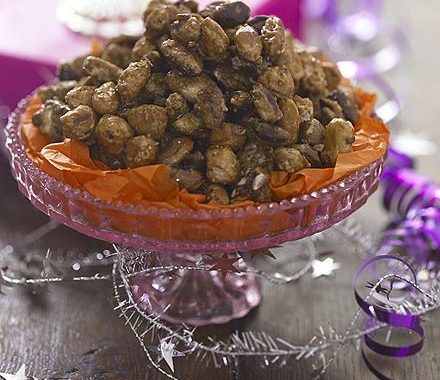 Caramelised nuts recipe