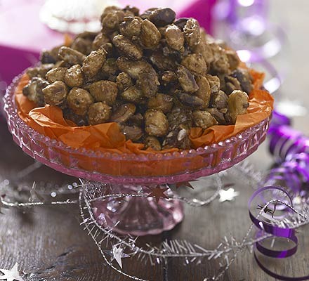 Caramelised nuts recipe 