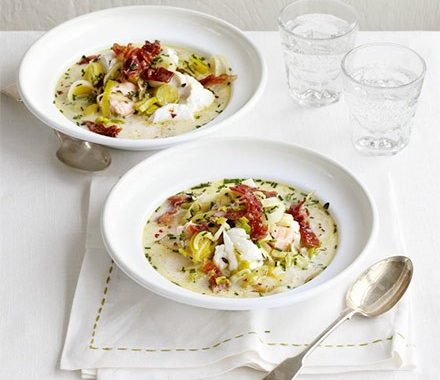 Lighter fish chowder recipe