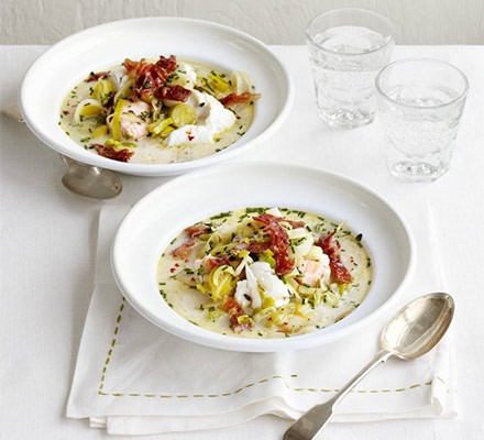 Lighter fish chowder recipe 
