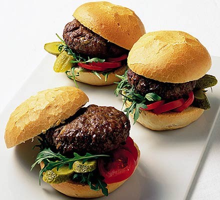 Homemade brie burgers recipe 