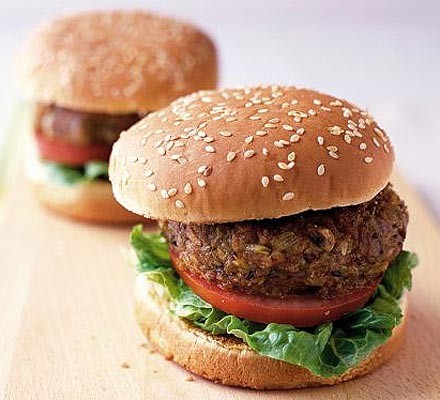 Cheesy veg burgers recipe 