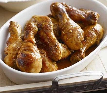 BBQ chicken & coleslaw recipe
