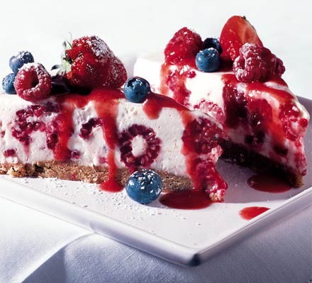Summer berry mousse cake recipe 