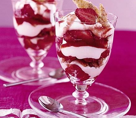 Strawberry cheesecake crunchies recipe
