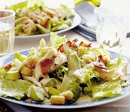 Chicken & bacon caesar salad recipe