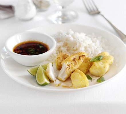 Crisp spiced fish fingers recipe 