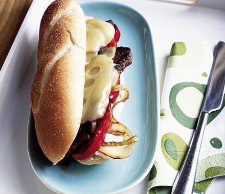 Summer steak subs recipe