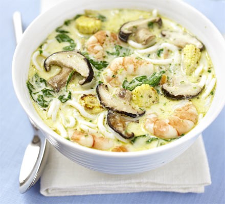 Spicy prawn soup recipe 