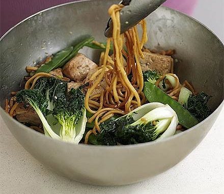 Sesame noodles with tofu recipe