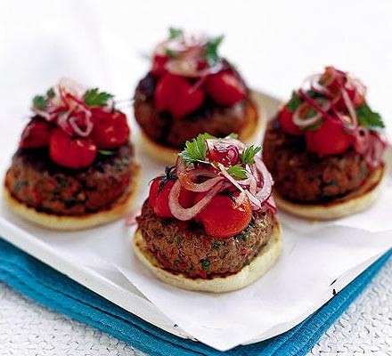 Sweet chilli burgers recipe 