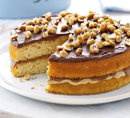 Peanut butter cake recipe 