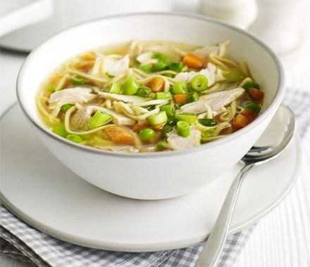 Turkey noodle soup recipe