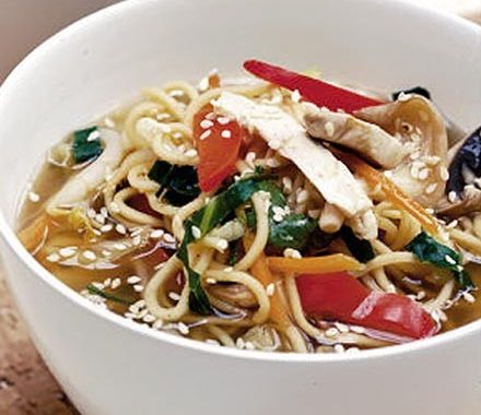 Teriyaki noodle broth recipe