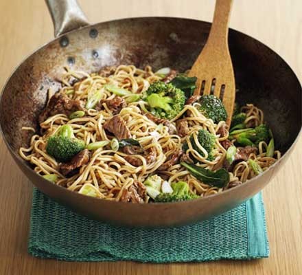 Quick beef & broccoli noodles recipe 