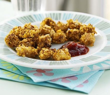Crisp chicken bites recipe