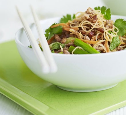 Pork & noodle stir-fry recipe 