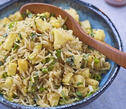 Pineapple rice recipe