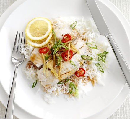 Steamed lemon tilapia with teriyaki sauce recipe 