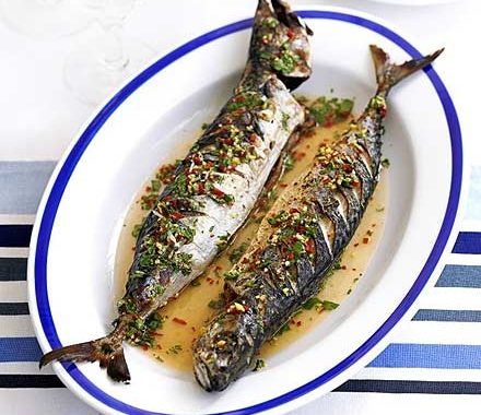 BBQ mackerel recipe