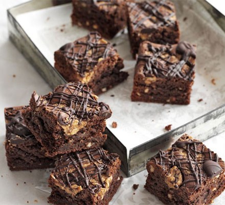 Peanut butter brownies recipe 