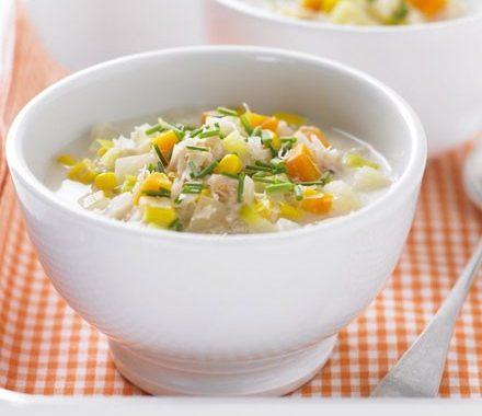 Crab & sweetcorn chowder recipe