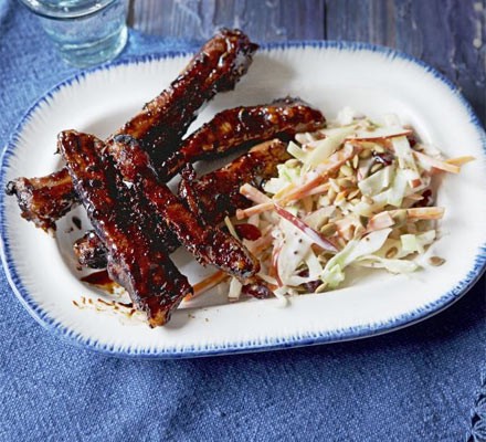 Sticky glazed ribs recipe 