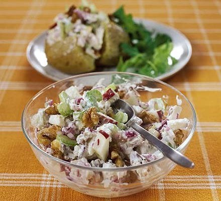Creamy Waldorf potato topper recipe 
