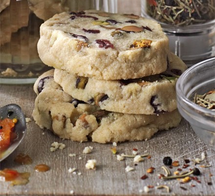 Pistachio & cranberry cookies recipe 