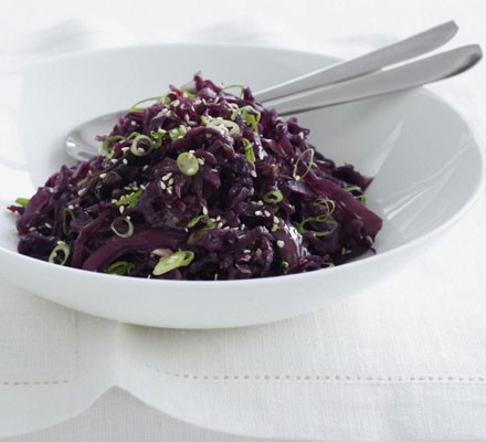 Chinese braised red cabbage recipe 