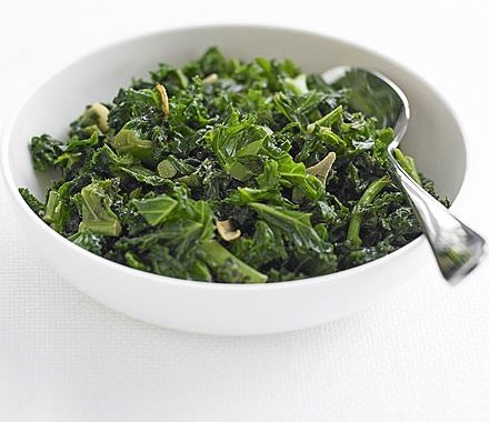 Chinese-style kale recipe