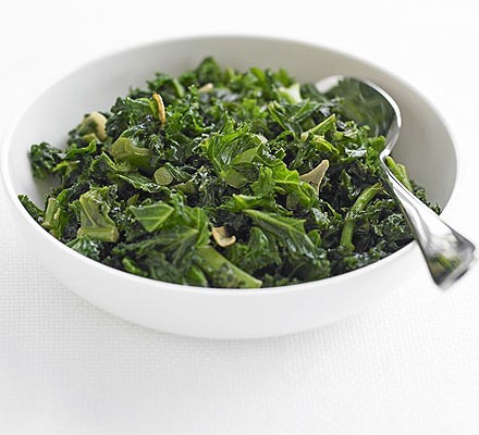 Chinese-style kale recipe 