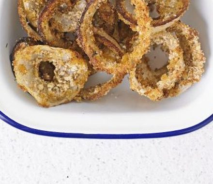 Crispy Cajun onion rings recipe