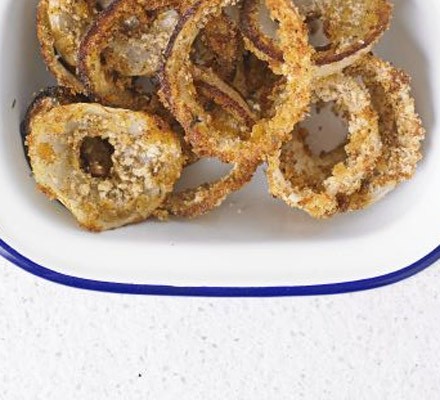 Crispy Cajun onion rings recipe 