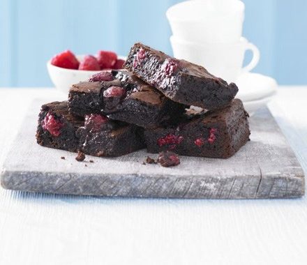 Best ever chocolate raspberry brownies recipe