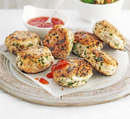 Gingered chicken patties recipe 