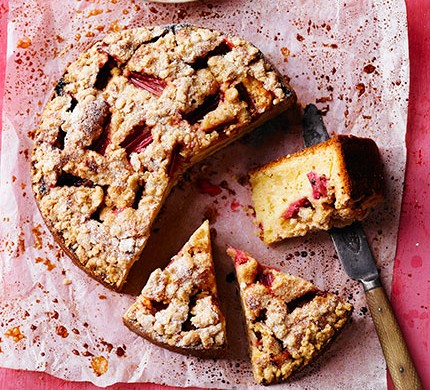 Rhubarb buckle recipe 