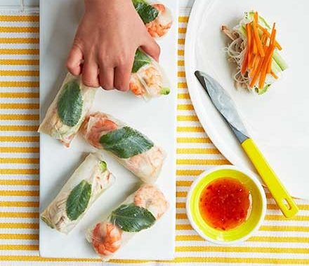 Rice paper rolls recipe