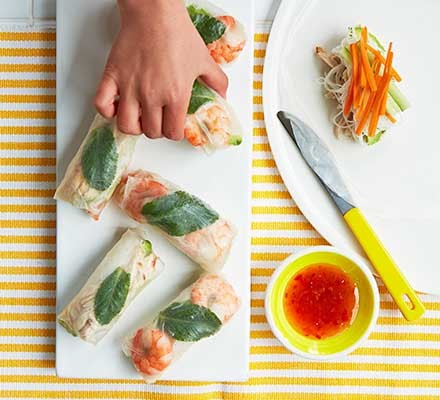 Rice paper rolls recipe 