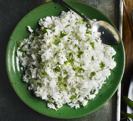 Coconut & lime rice recipe 